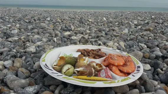 Dégustation face à la mer