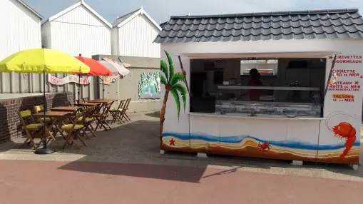 La cabine et sa terrasse