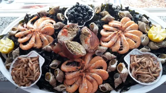 Plateau de fruits de mer sur commande