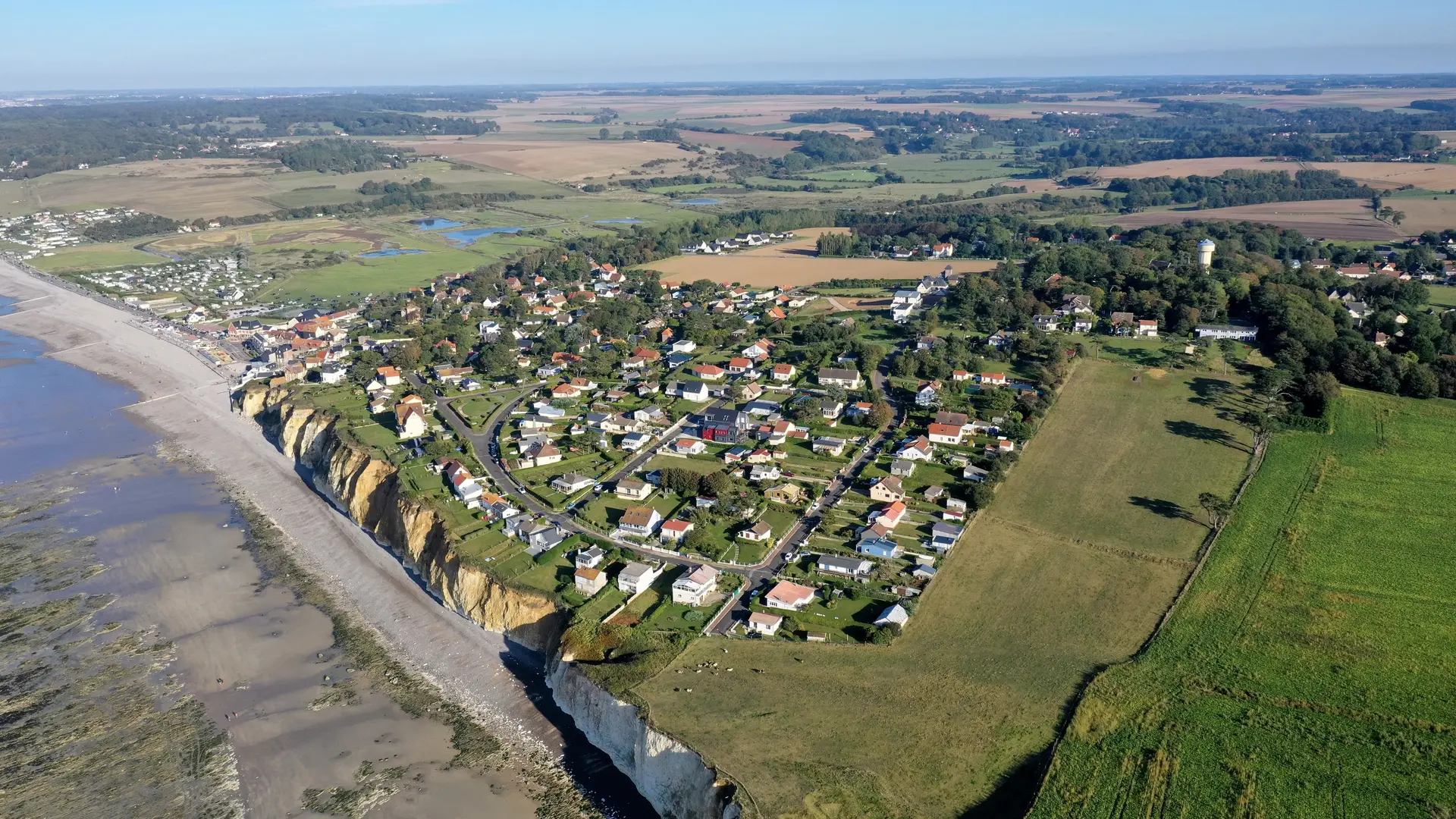 Quiberville-sur-mer_vue_aérienne_générale