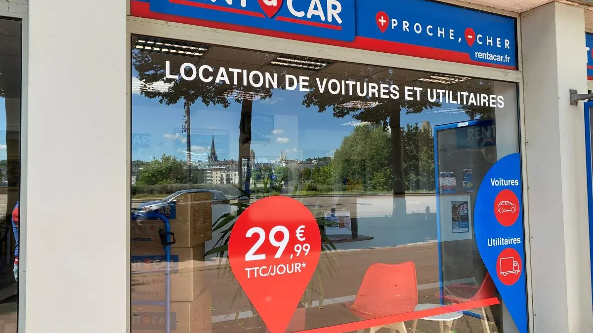 RENT A CAR Agence ext