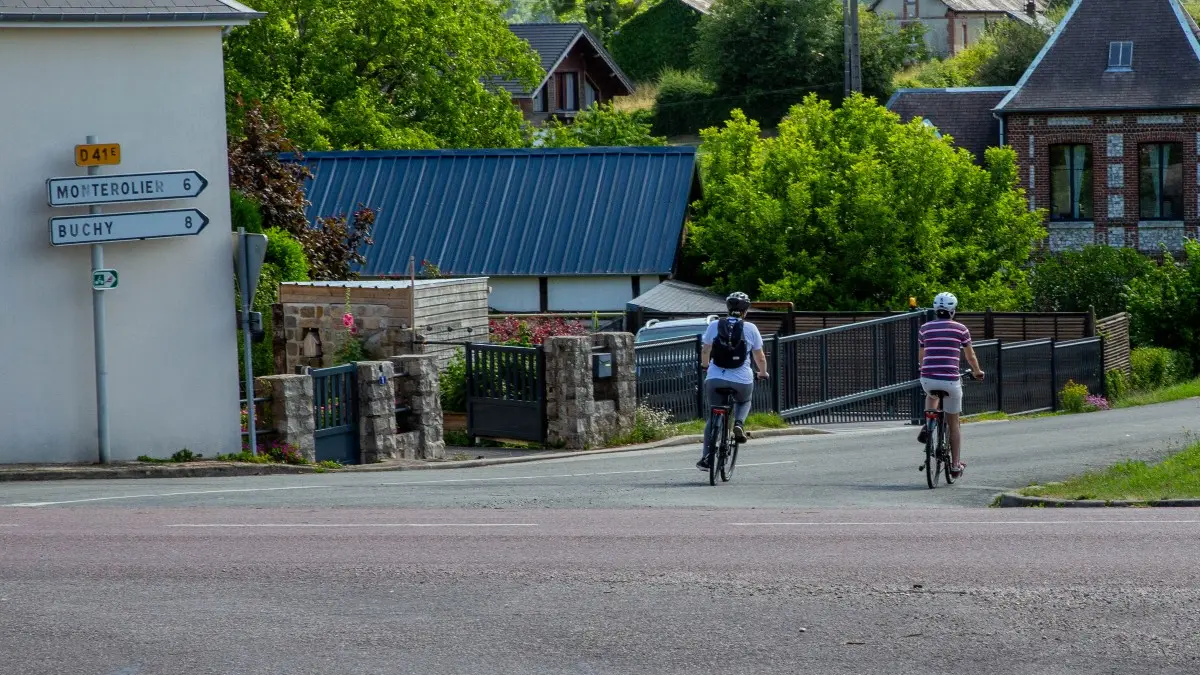 Randonnée à vélo dans le Pays de Bray