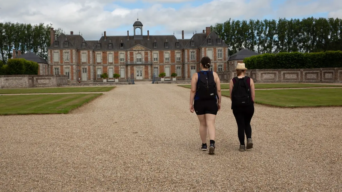 Randonnée au chateau de Galleville