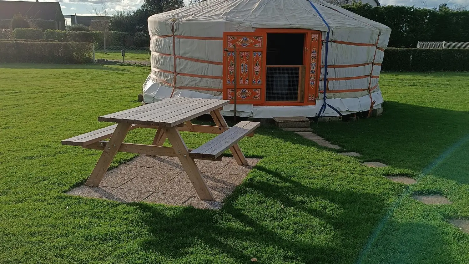 Rando Yourte Orange 2-4 pers