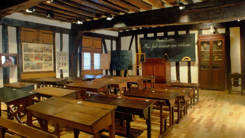 Rouen - Musée National de l'Éducation - Salle de Classe