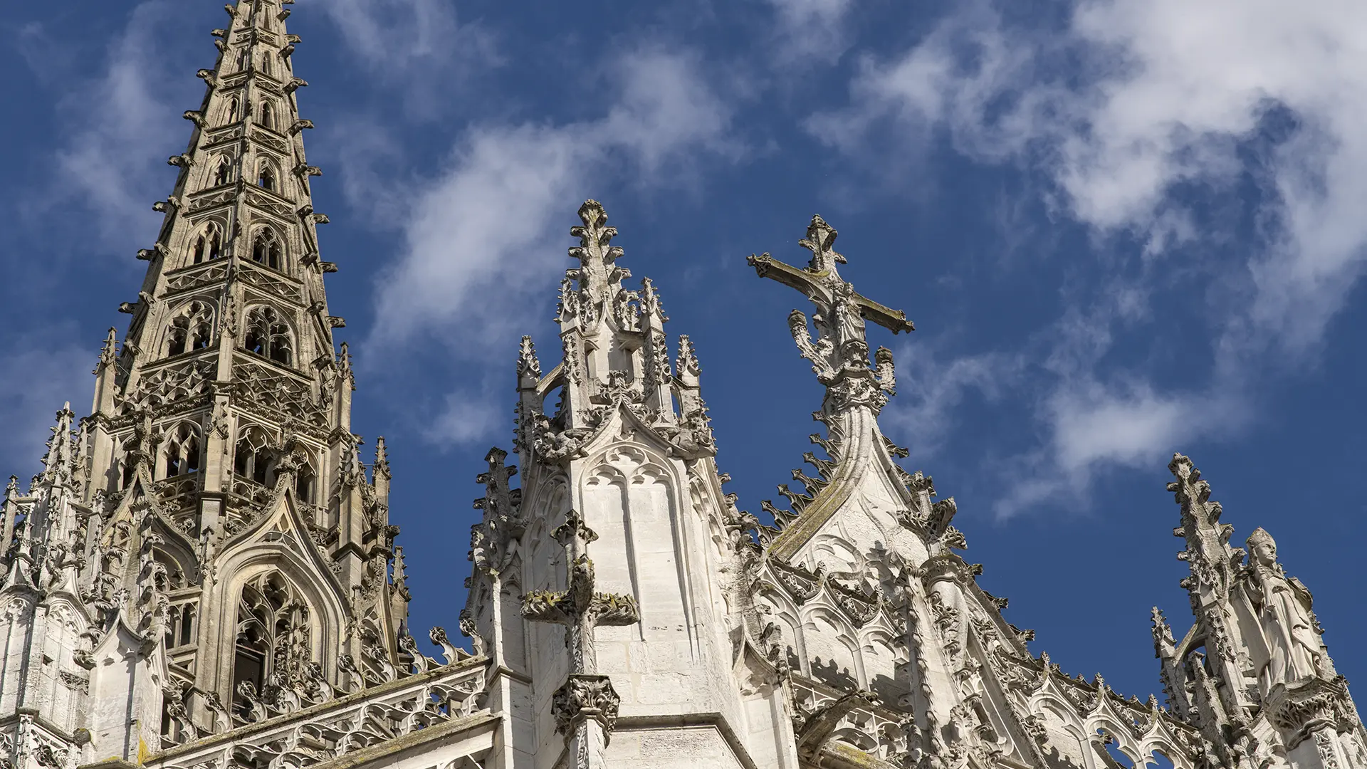 détail extérieur église Sant-Maclou