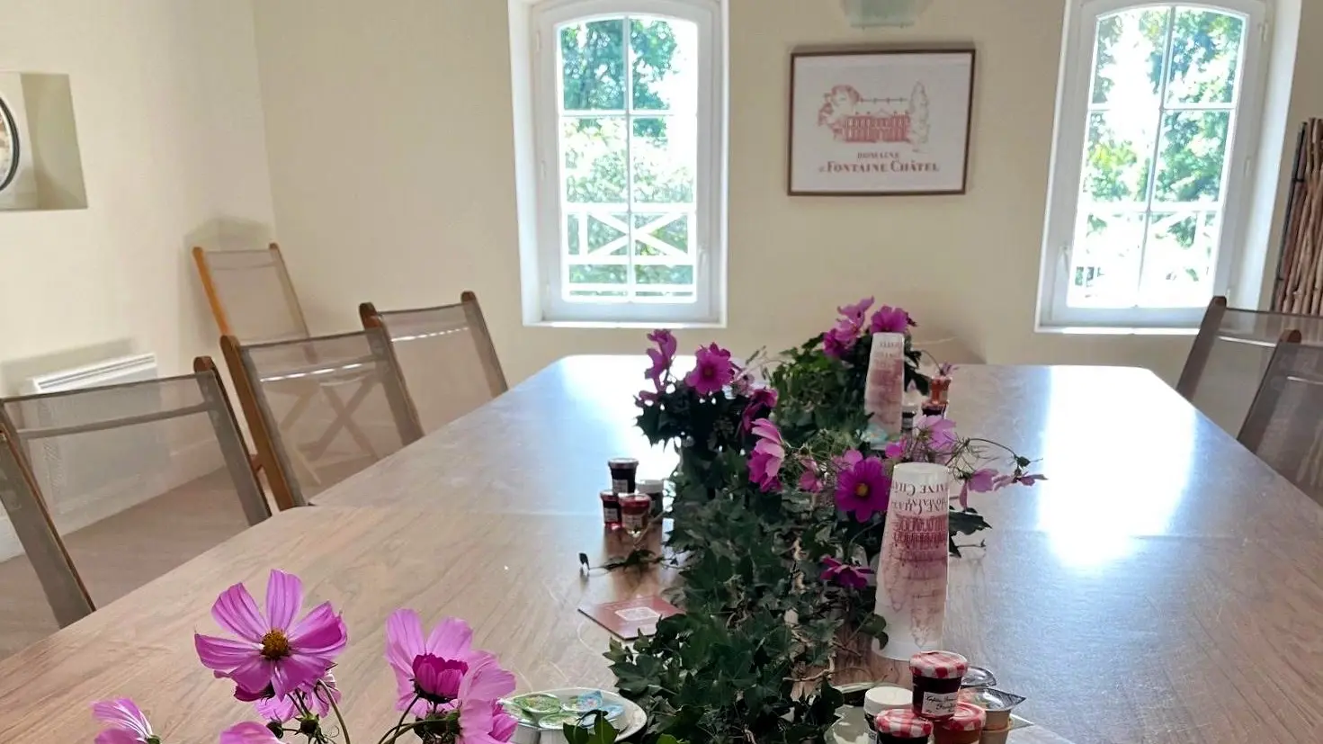 Salle de séminaire © Domaine de Fontaine Chatel