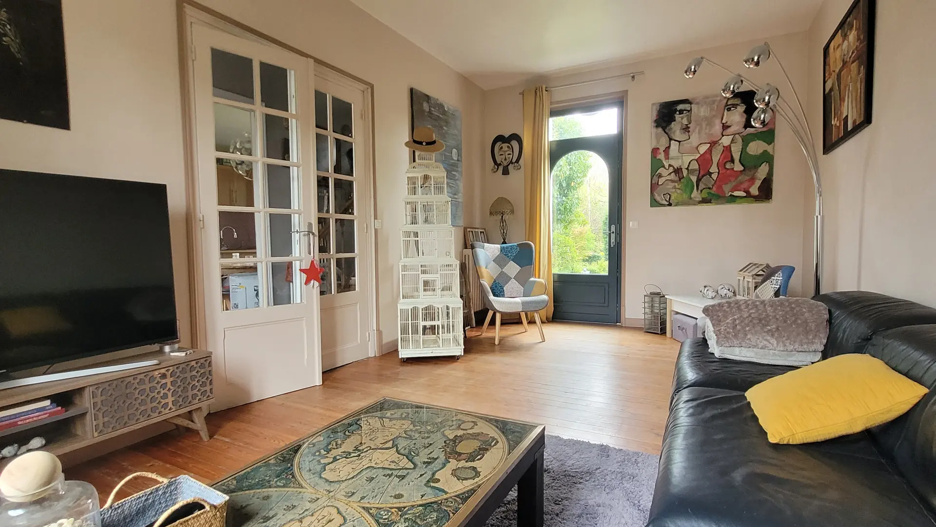 Salon côté jardin