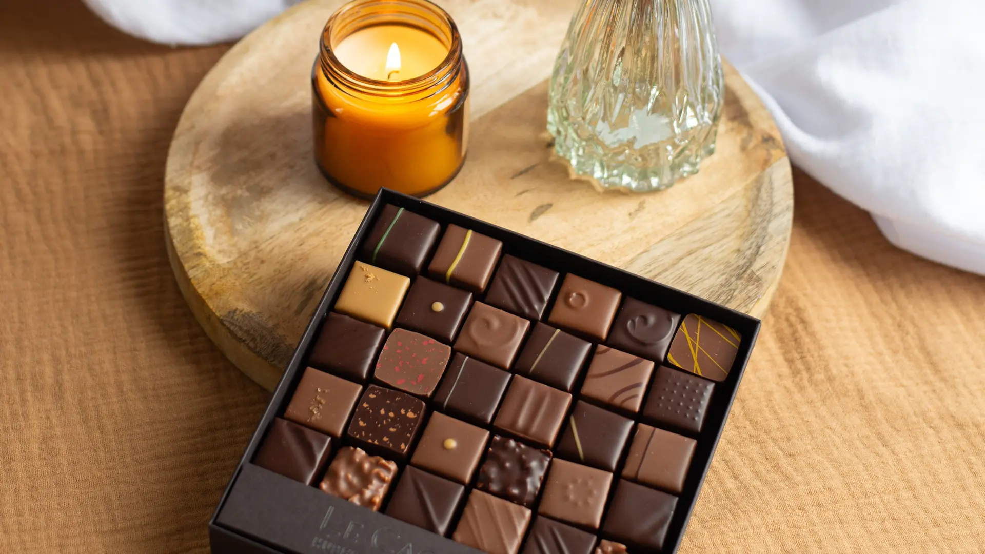 Nos assortisments de chocolats fourrés