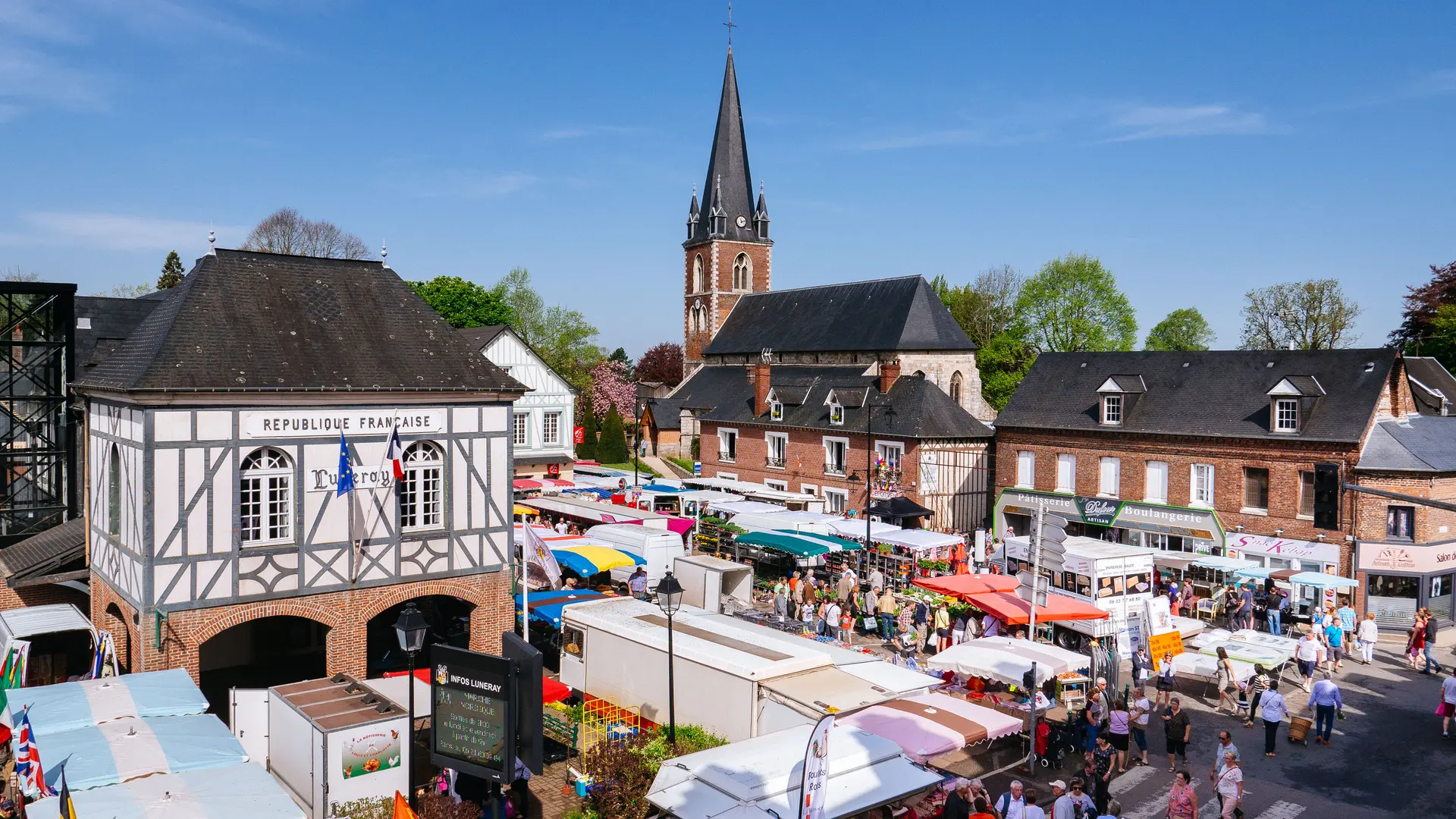 Marché de Luneray