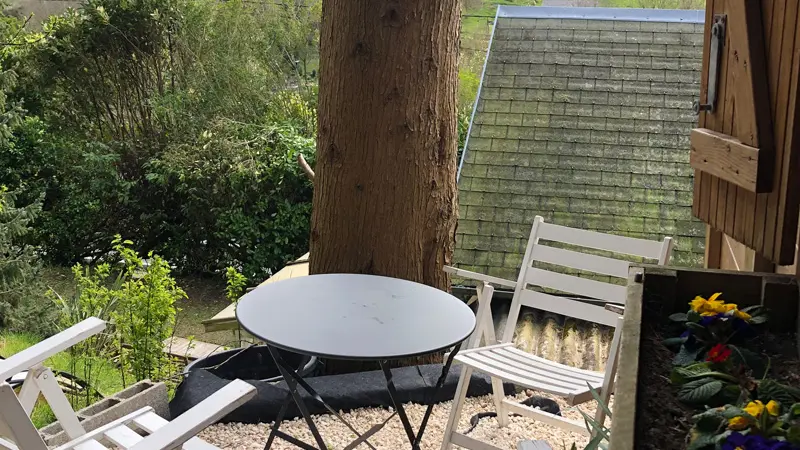 Terrasse du chalet
