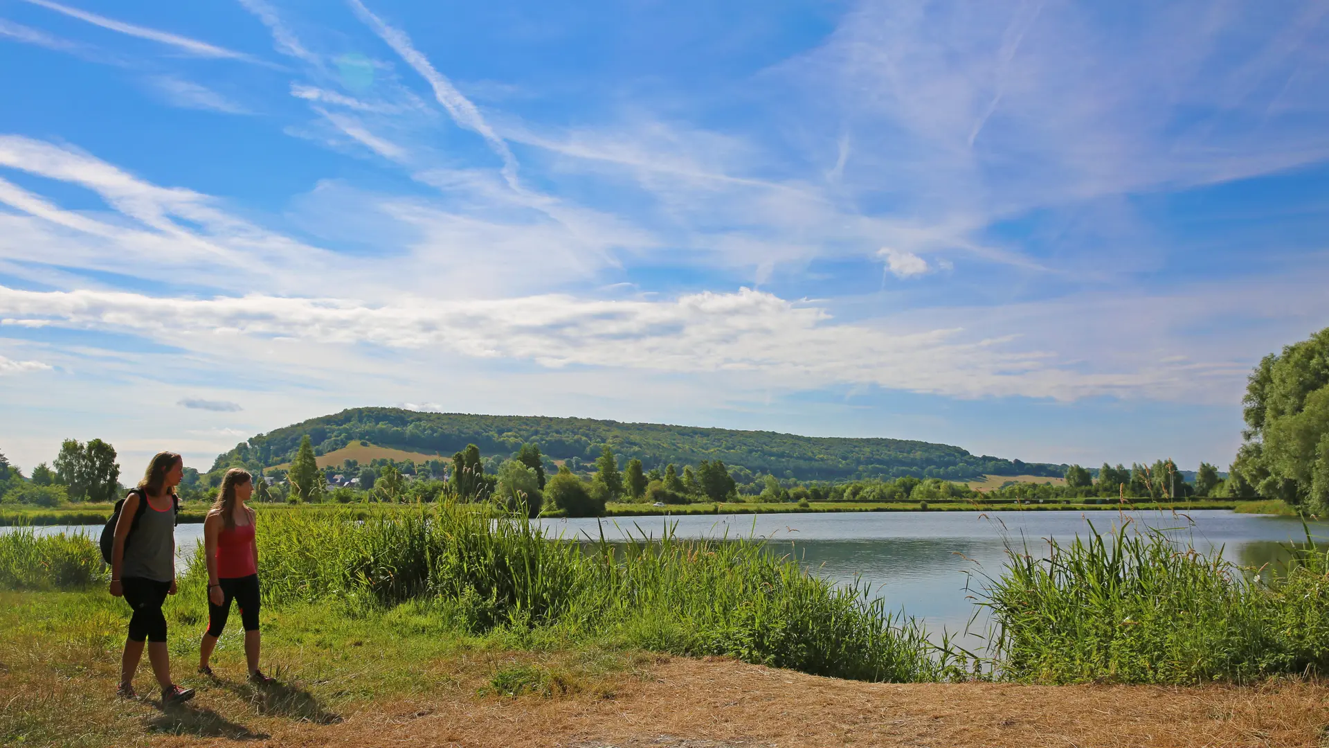 Randonnée/ trail au bord des étangs de Saint-Germain d'Etables