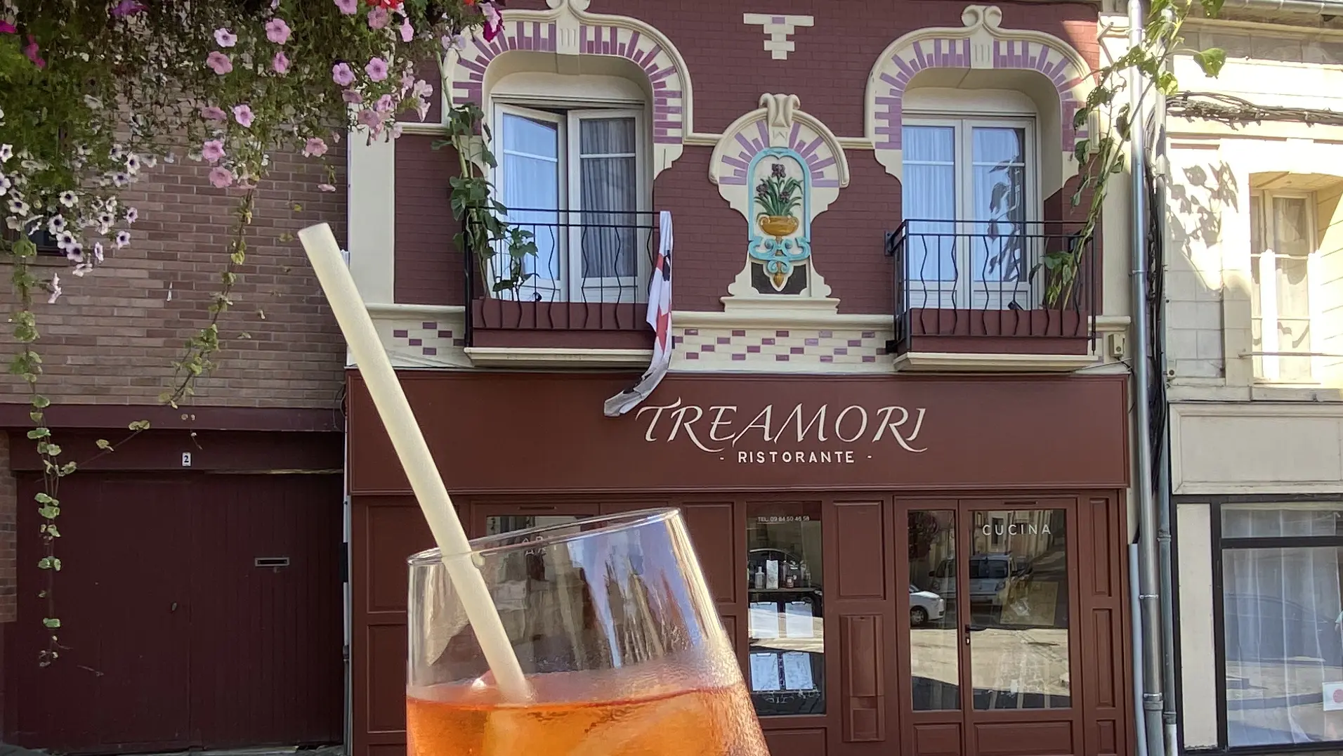 Treamori Ristorante - Devanture - Spritz - Le Tréport