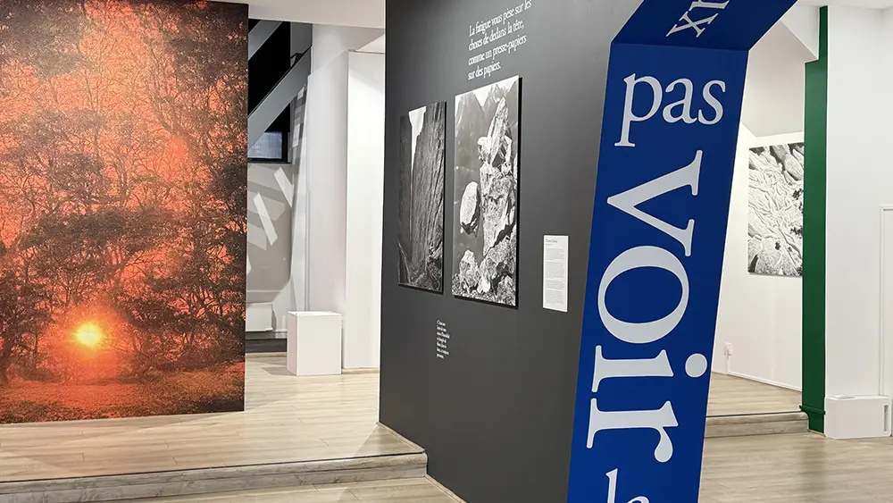 Vue d'exposition Mathieu Bernard Reymond Un sentiment veritable au Centre photographique Rouen Normandie 1