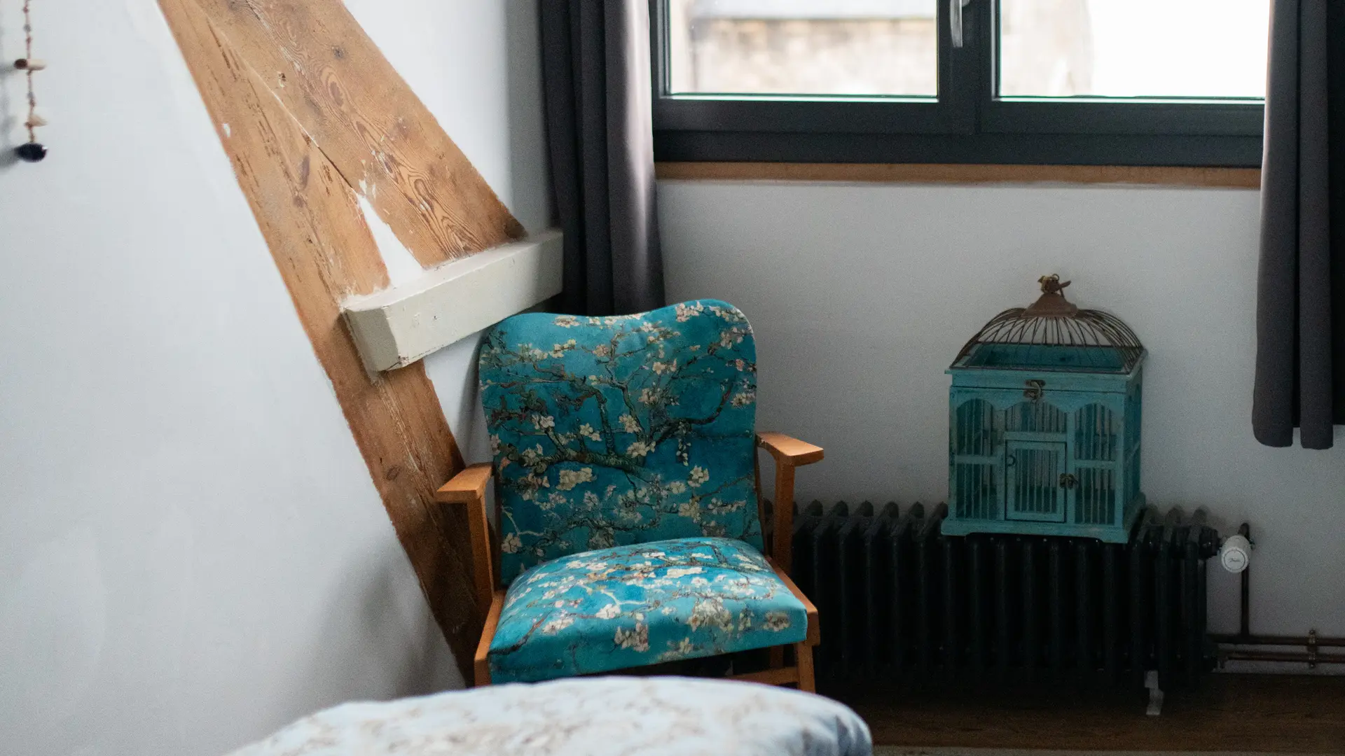 Chambre 4 avec lit double et vue mer