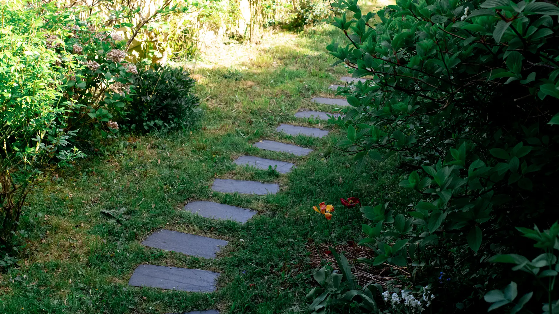 Jardin/terrasse et vue mer
