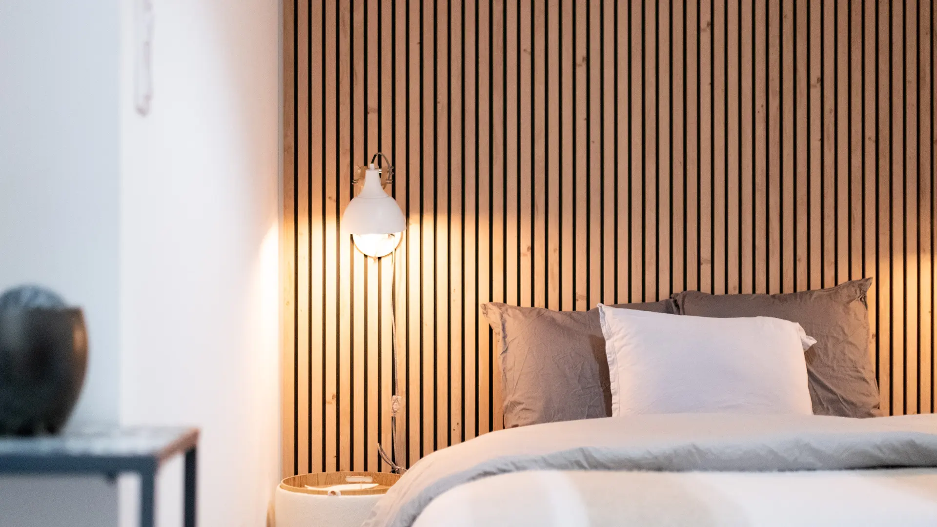 Chambre avec lit double