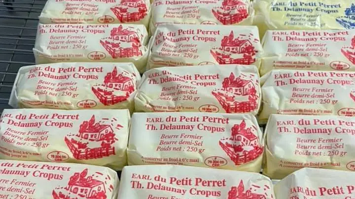 Beurre de la ferme du Petit Peret