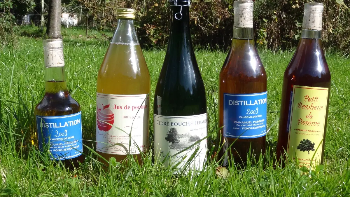 Bouteilles cidre