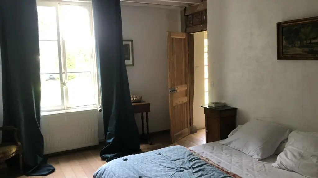 La Maison blanche à Tocqueville en Caux