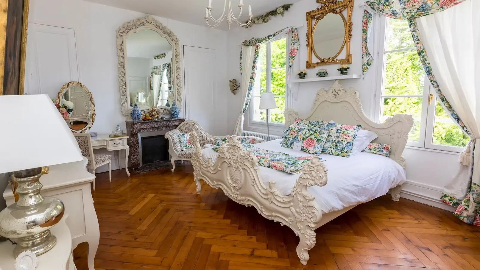 chambre au 1er étage du château