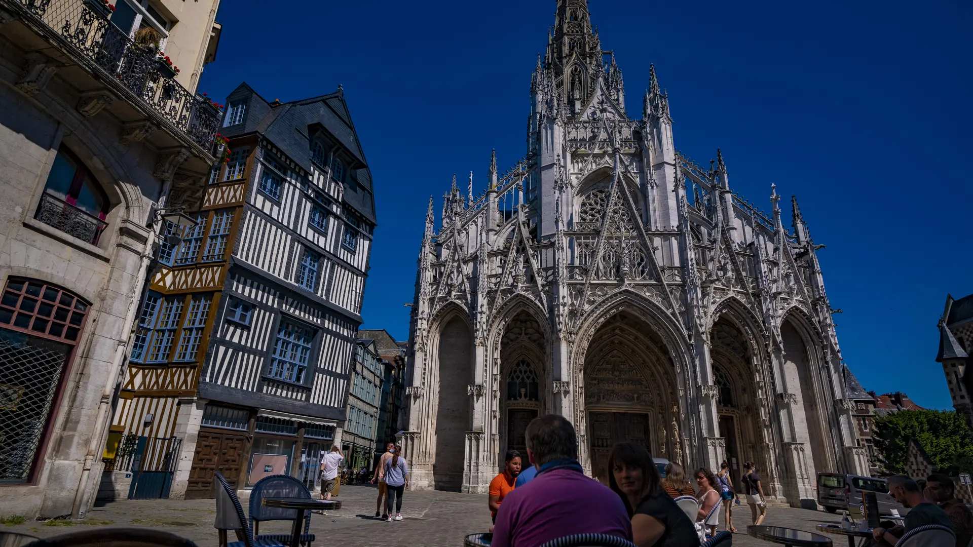 extérieur église Saint-Maclou