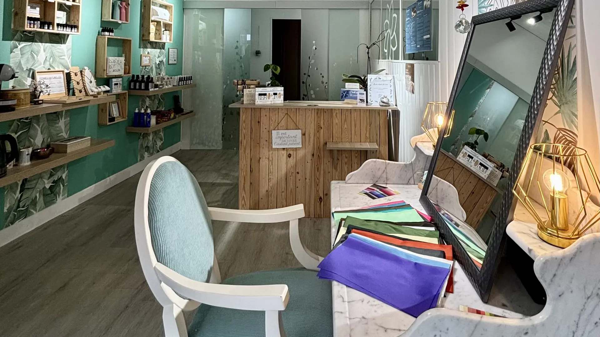 espace colorimétrie avec Marina
