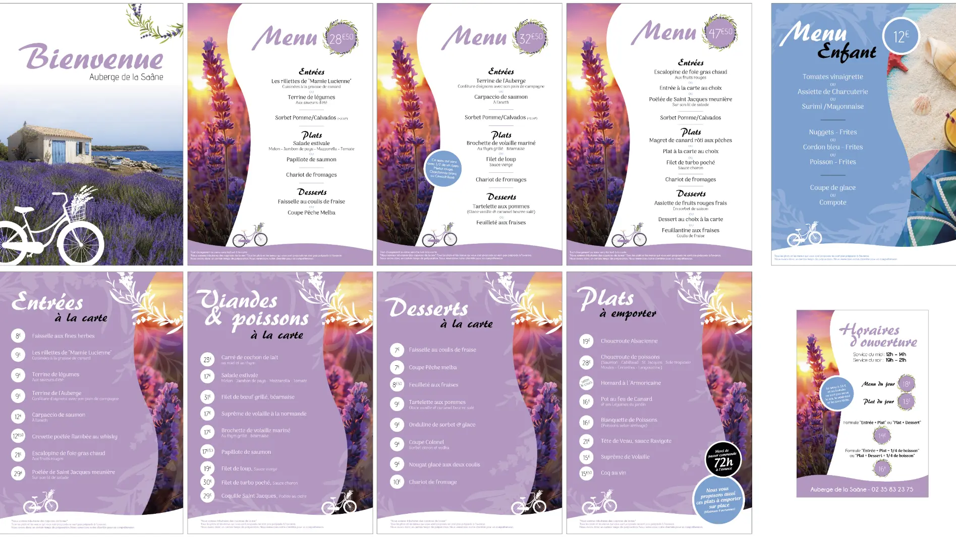 menu été 2026