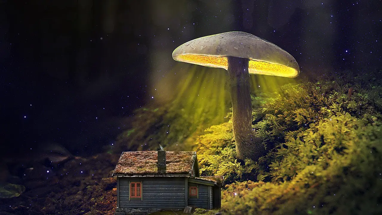 mushroom-house
