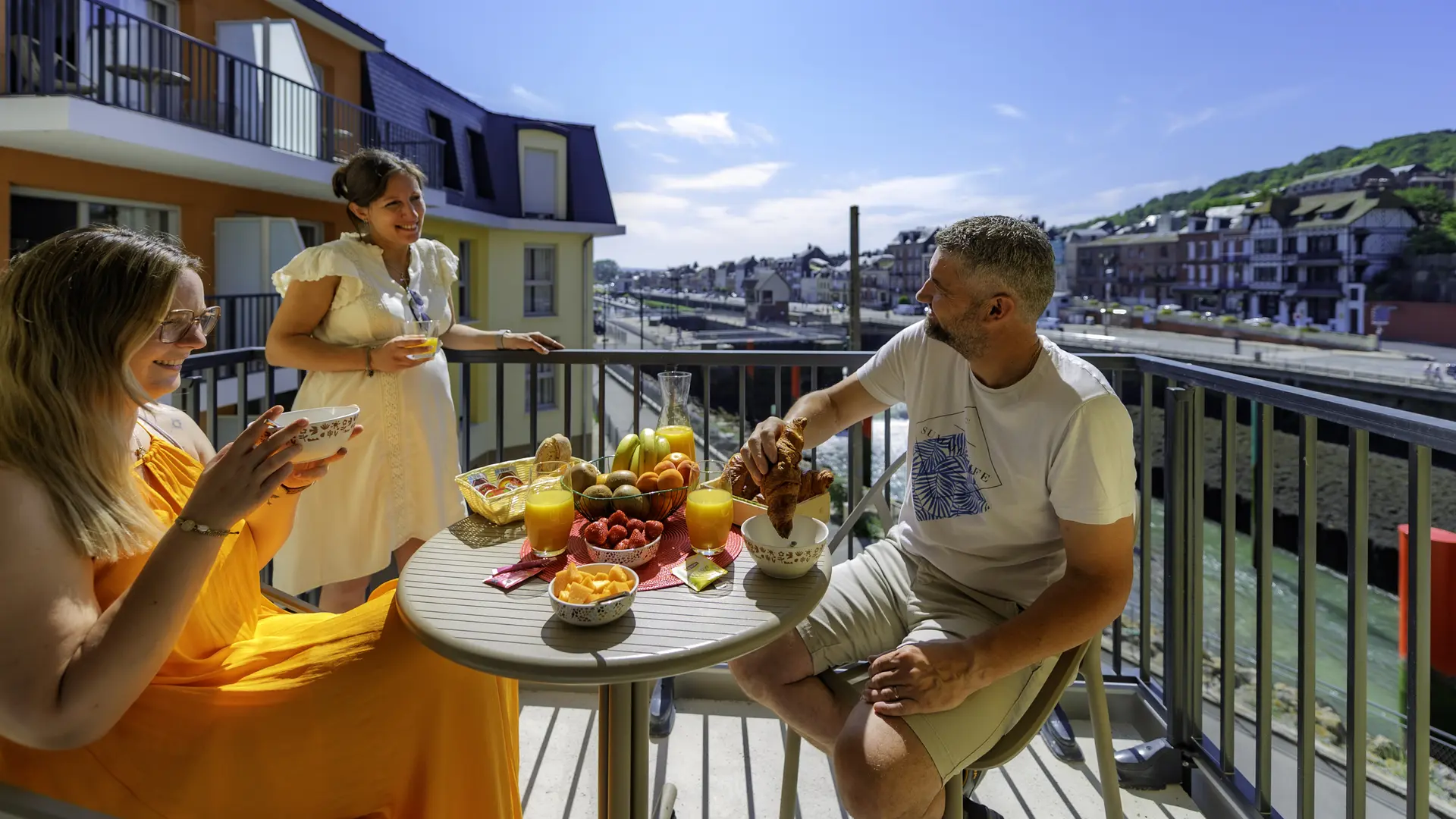 Le Phare - exemple balcon 3P6 vue mer