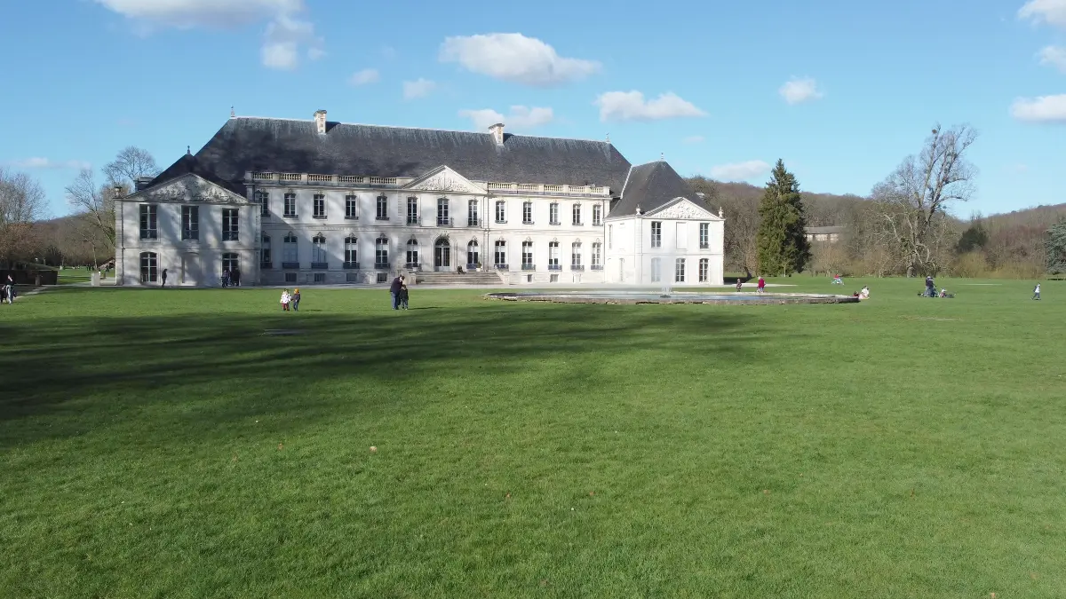 parc de l'Abbaye du Valasse vue panoramique 1 Gruchet le Valasse Caux Seine tourisme