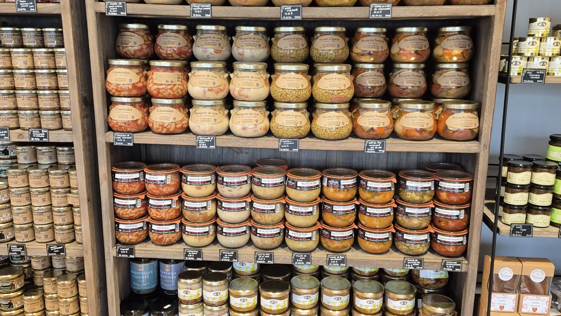 Gamme plats cuisinés
