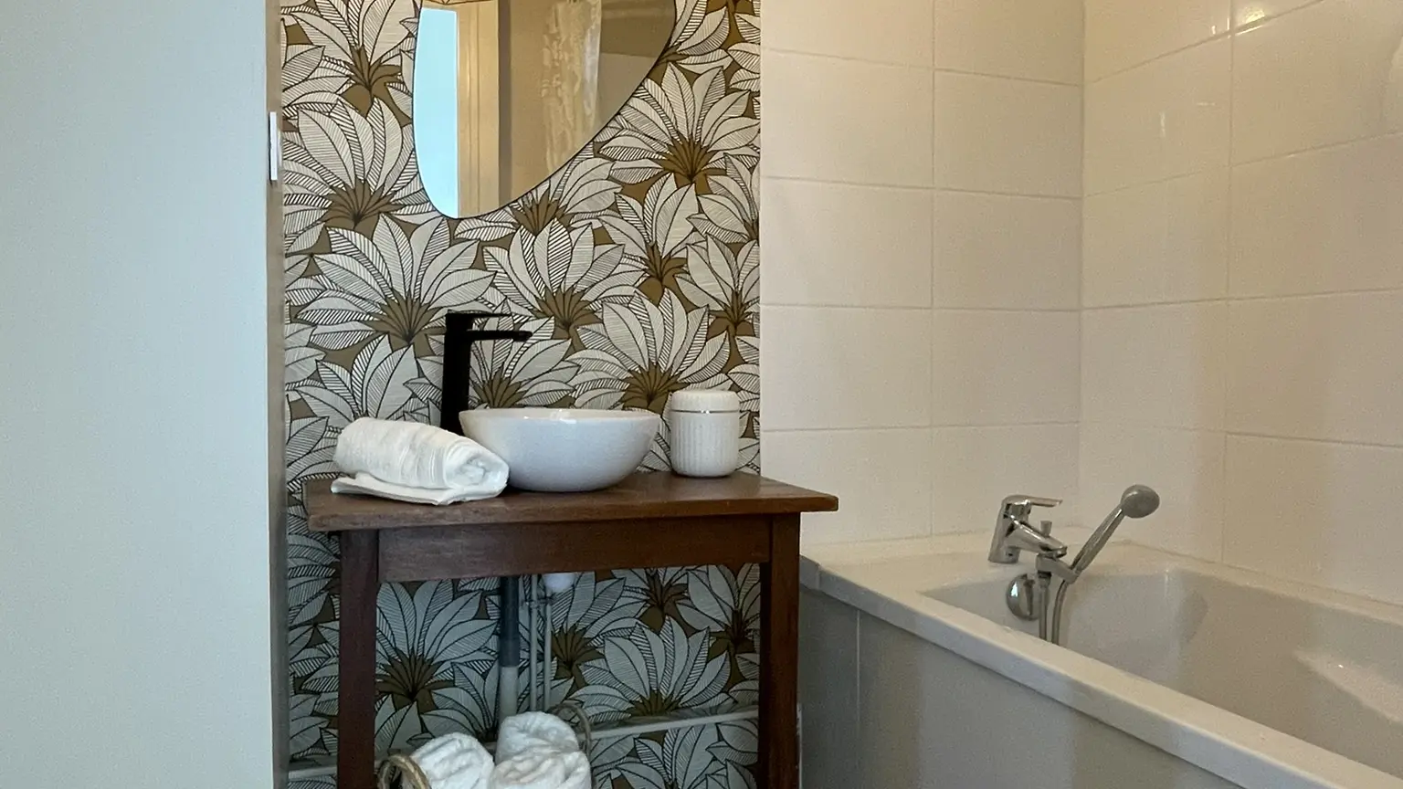 Le jardin de rose - salle de bain