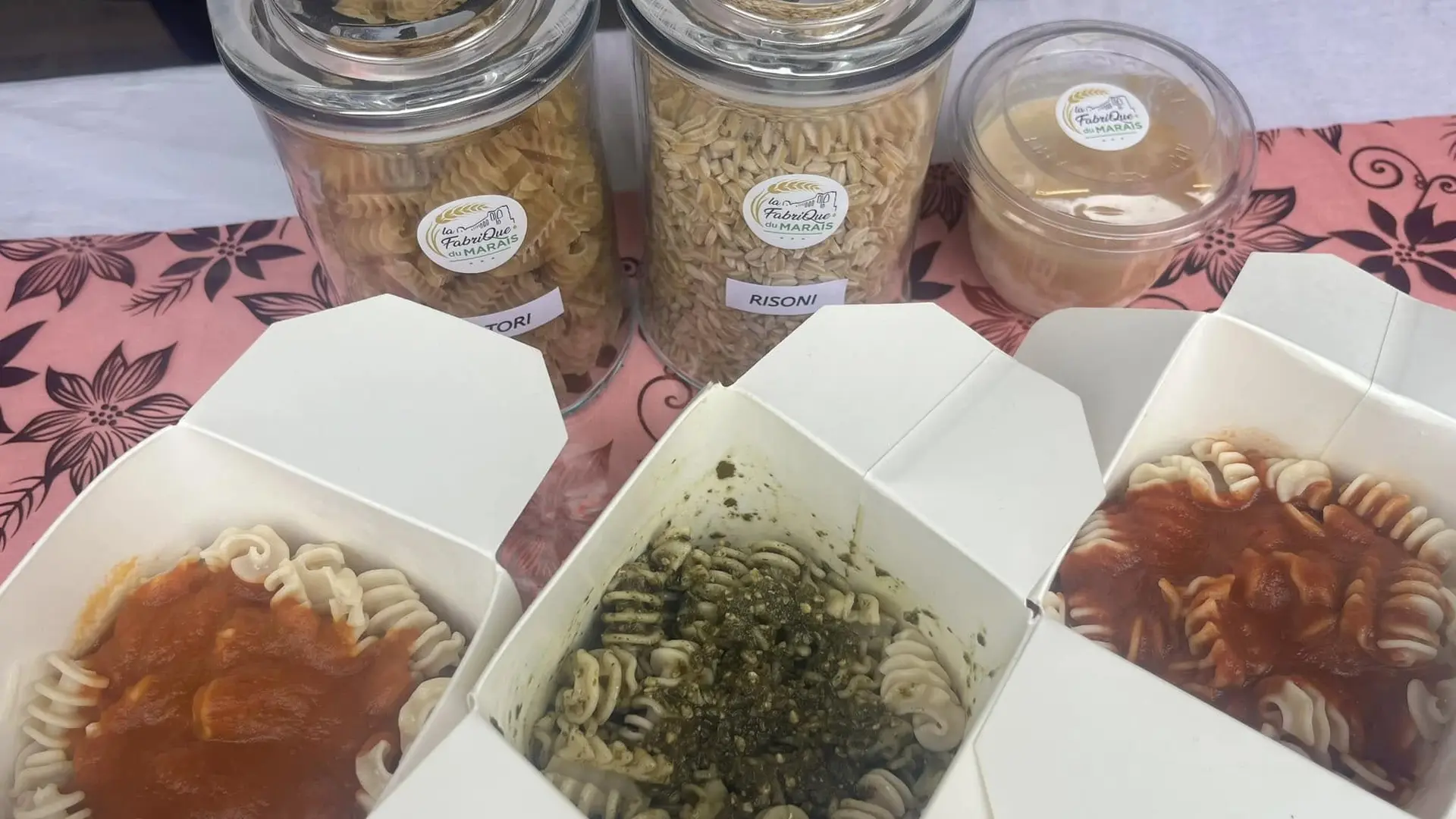 Les pâtes de La Fabrique du Marais