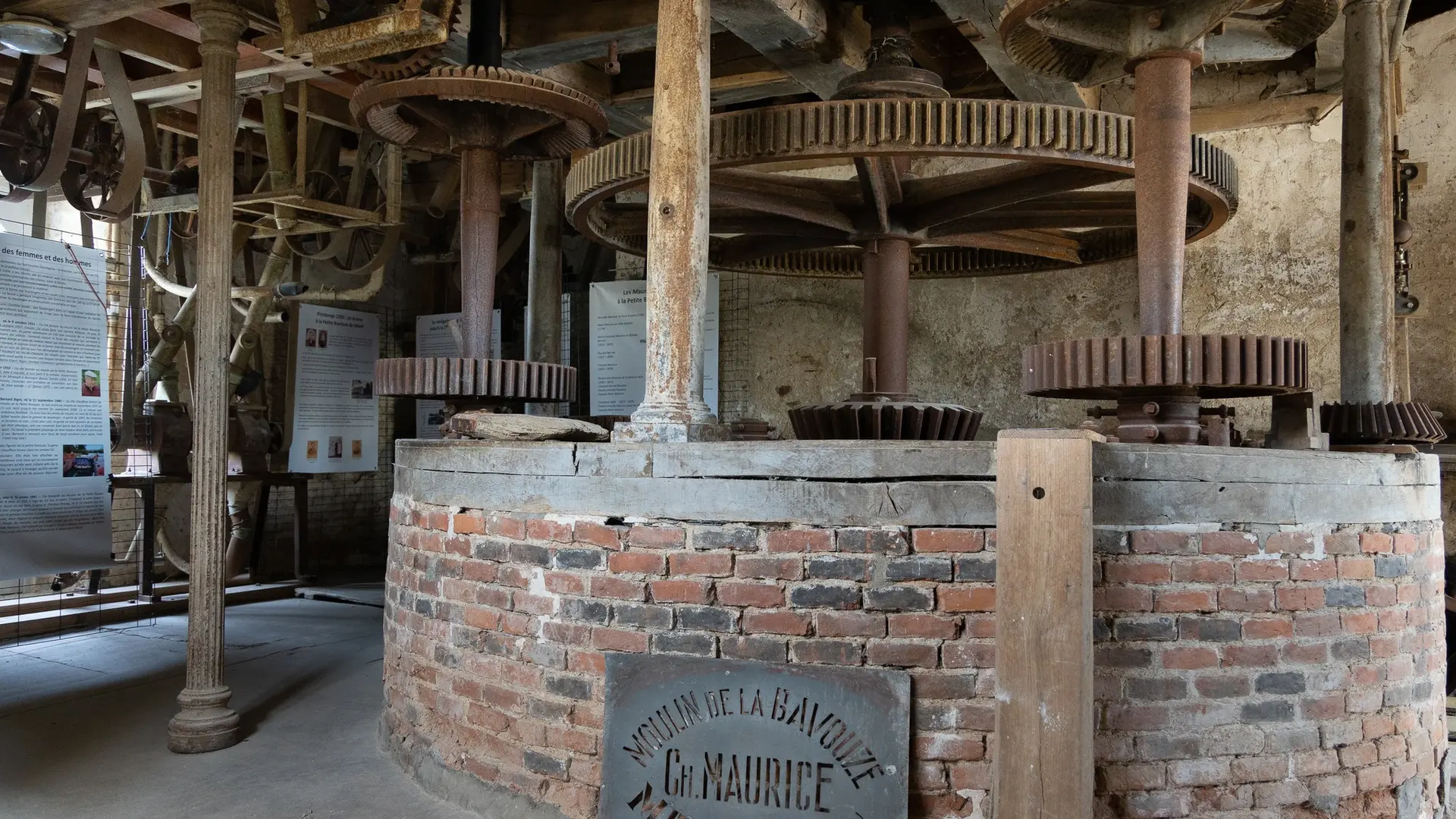 La rotonde du Moulin de la Petite Bavouze
