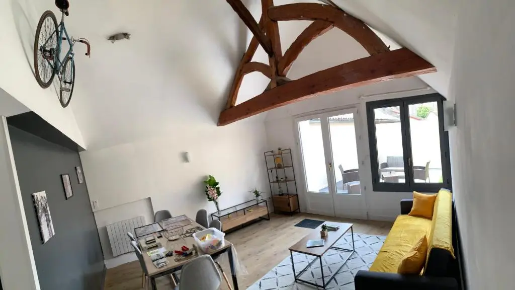 Beaumont Vélo le gîte - pièce de vie