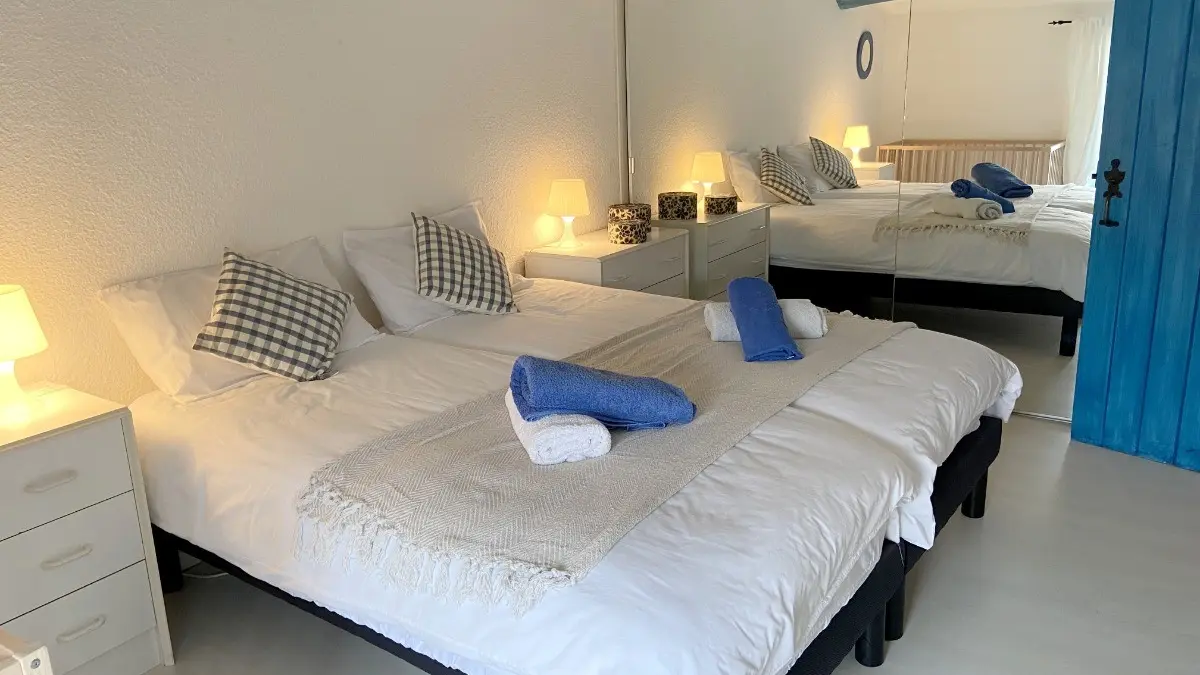 350384 - Chambre étage : 2 lits en 90