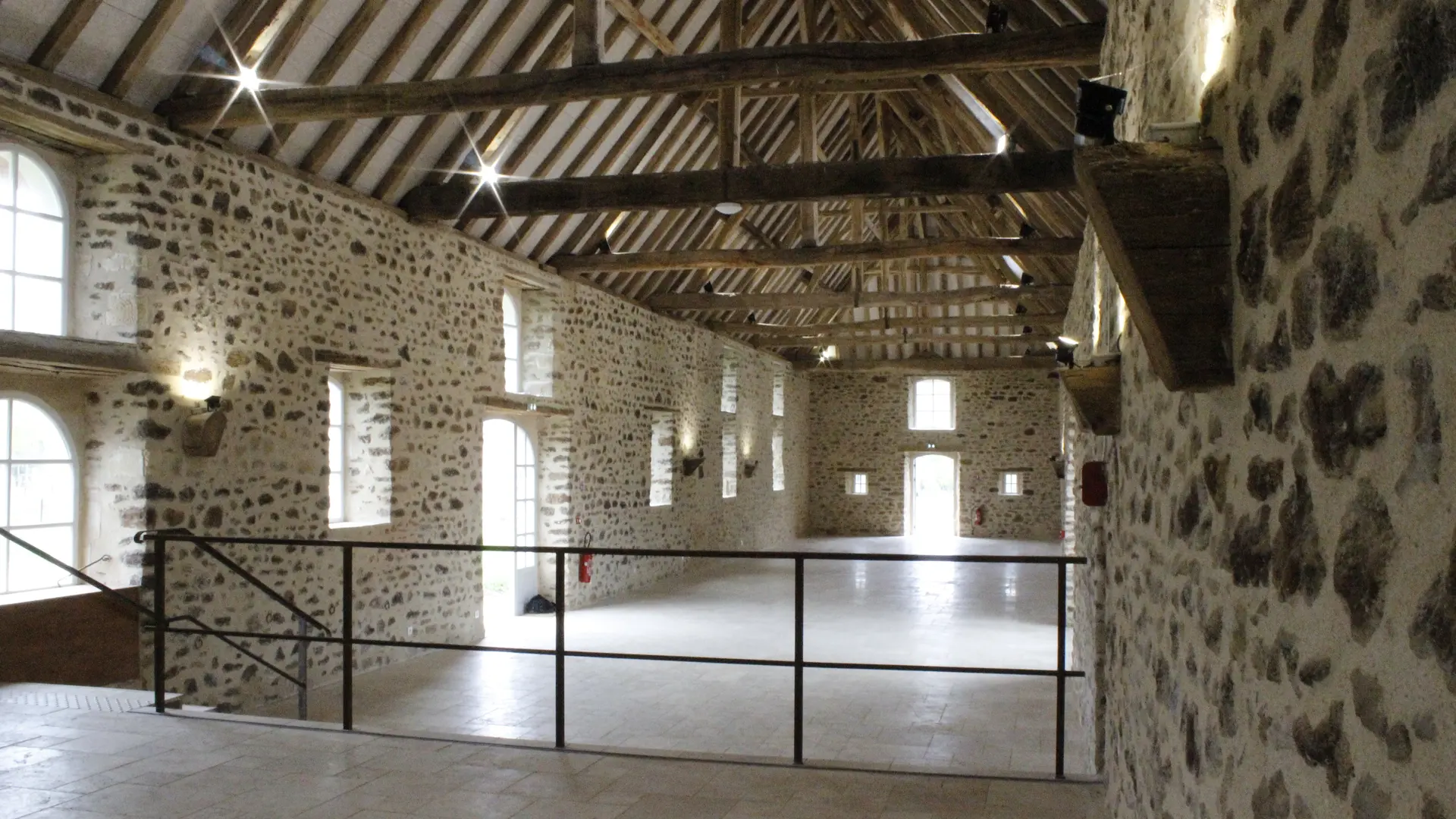 Intérieur de la Grande Ecurie