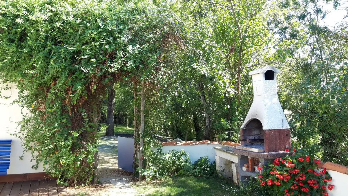 43480 - derrière maison avec barbecue