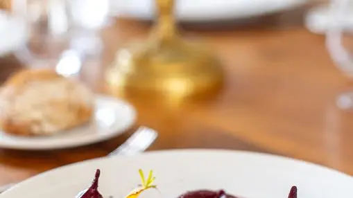 Langoustine/Betterave/Café