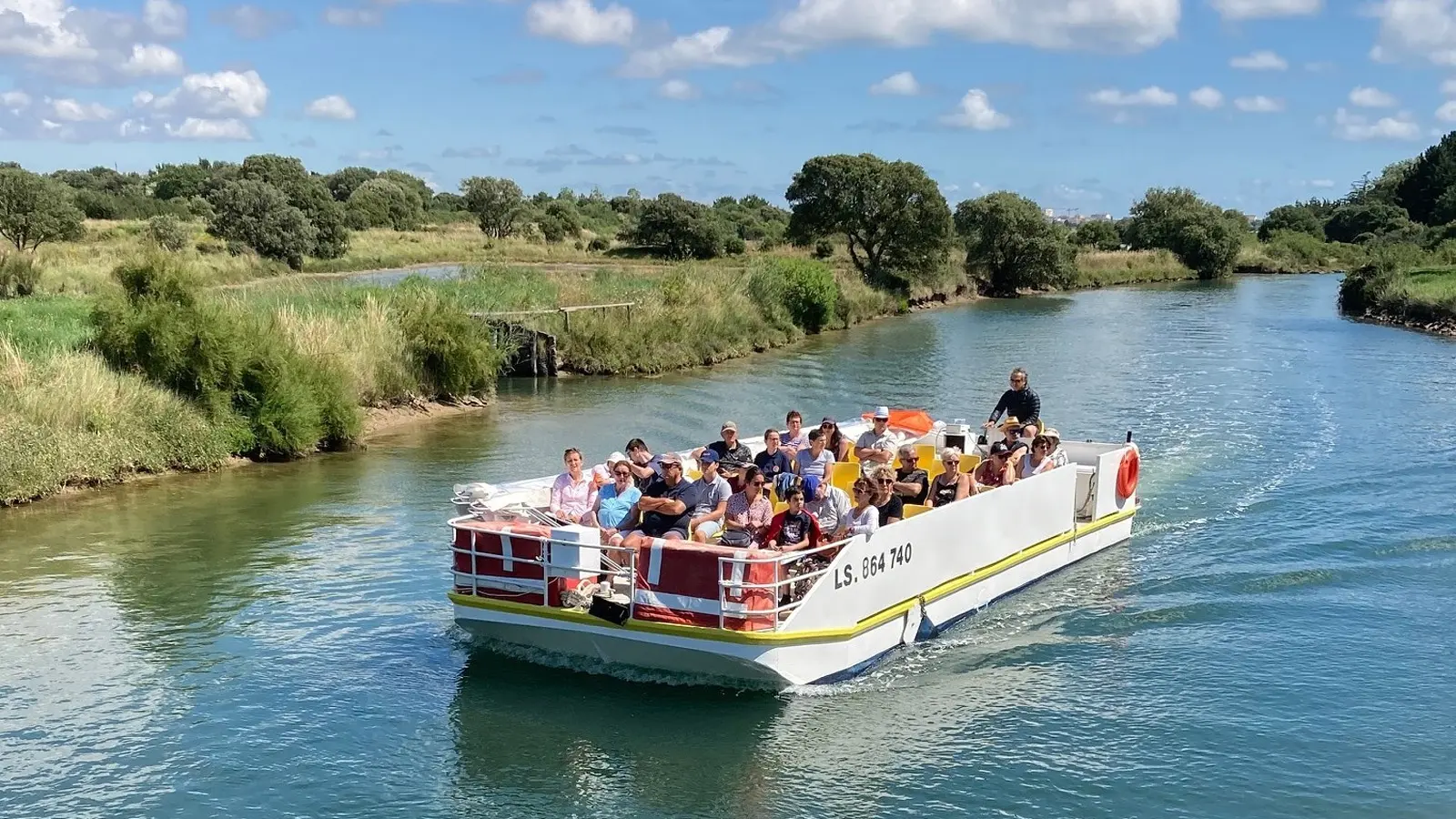 Les Salines en bateau - Parc d'aventure du Sel aux Sables d'Olonne