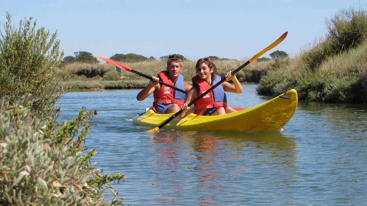Canoë au Parc d'aventure du Sel aux Sables d'Olonne