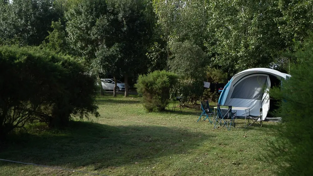 Emplacement camping