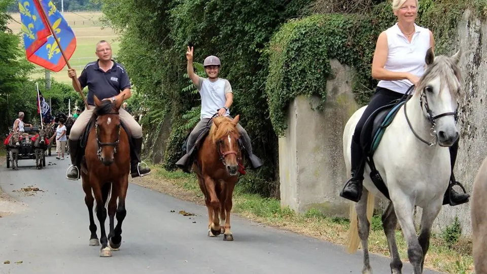 Participation à des rassemblements équestres ou randonnées