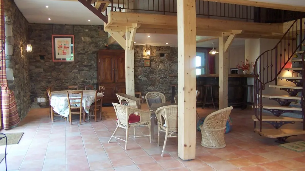 Gîte Le Pressoir, Salle de séjour