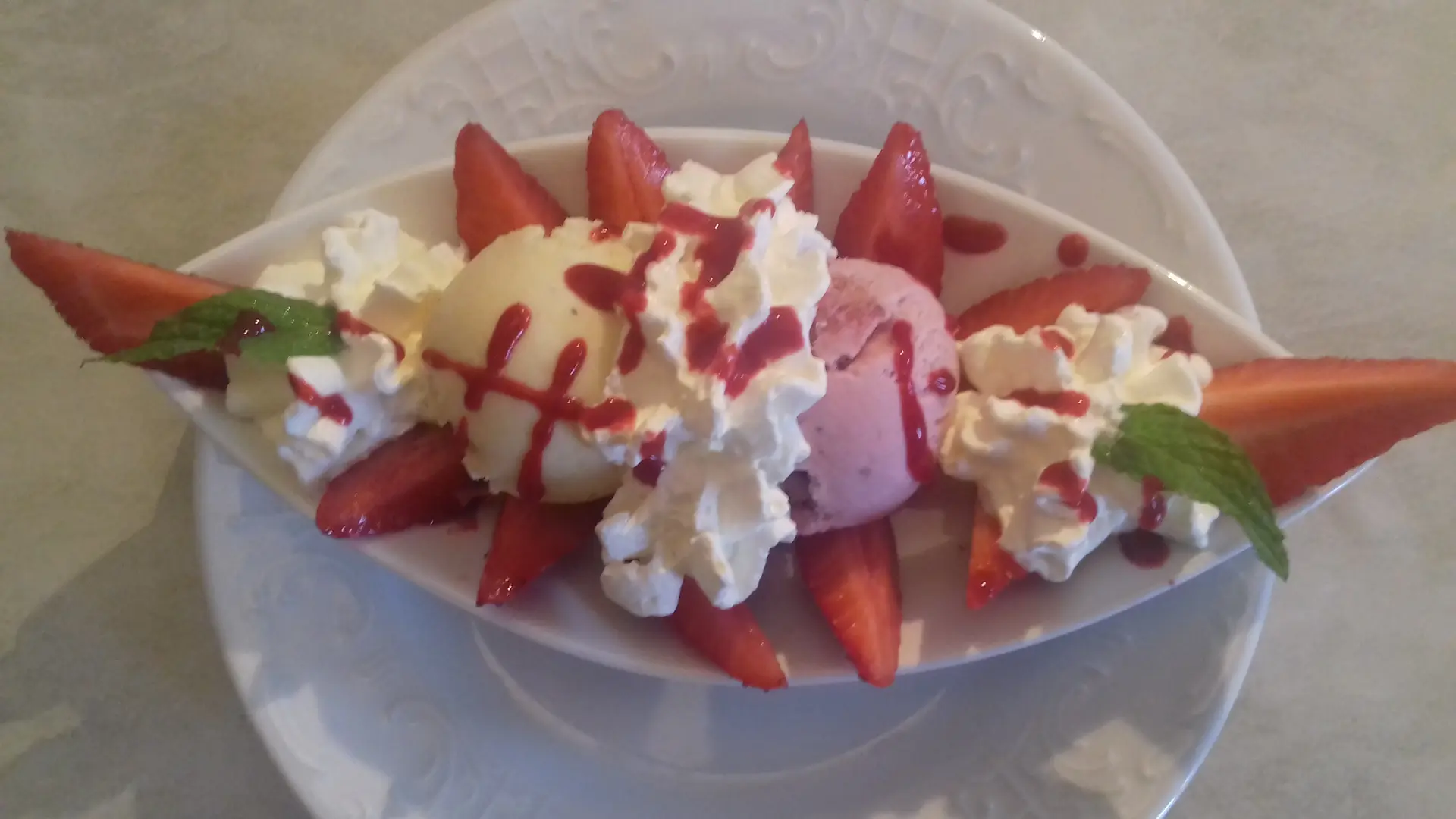 Coupe de fraises