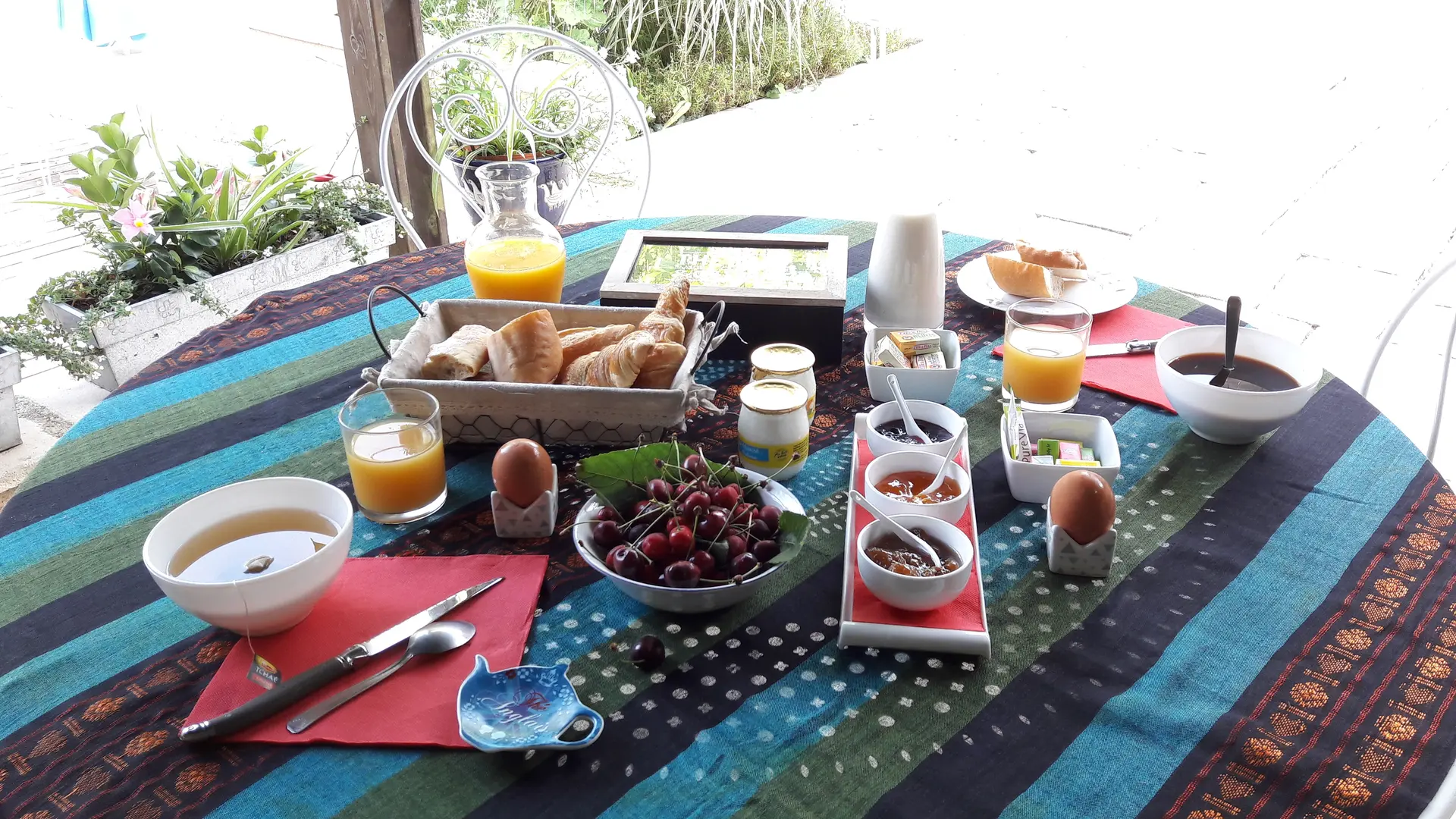 Petit-déjeuner varié