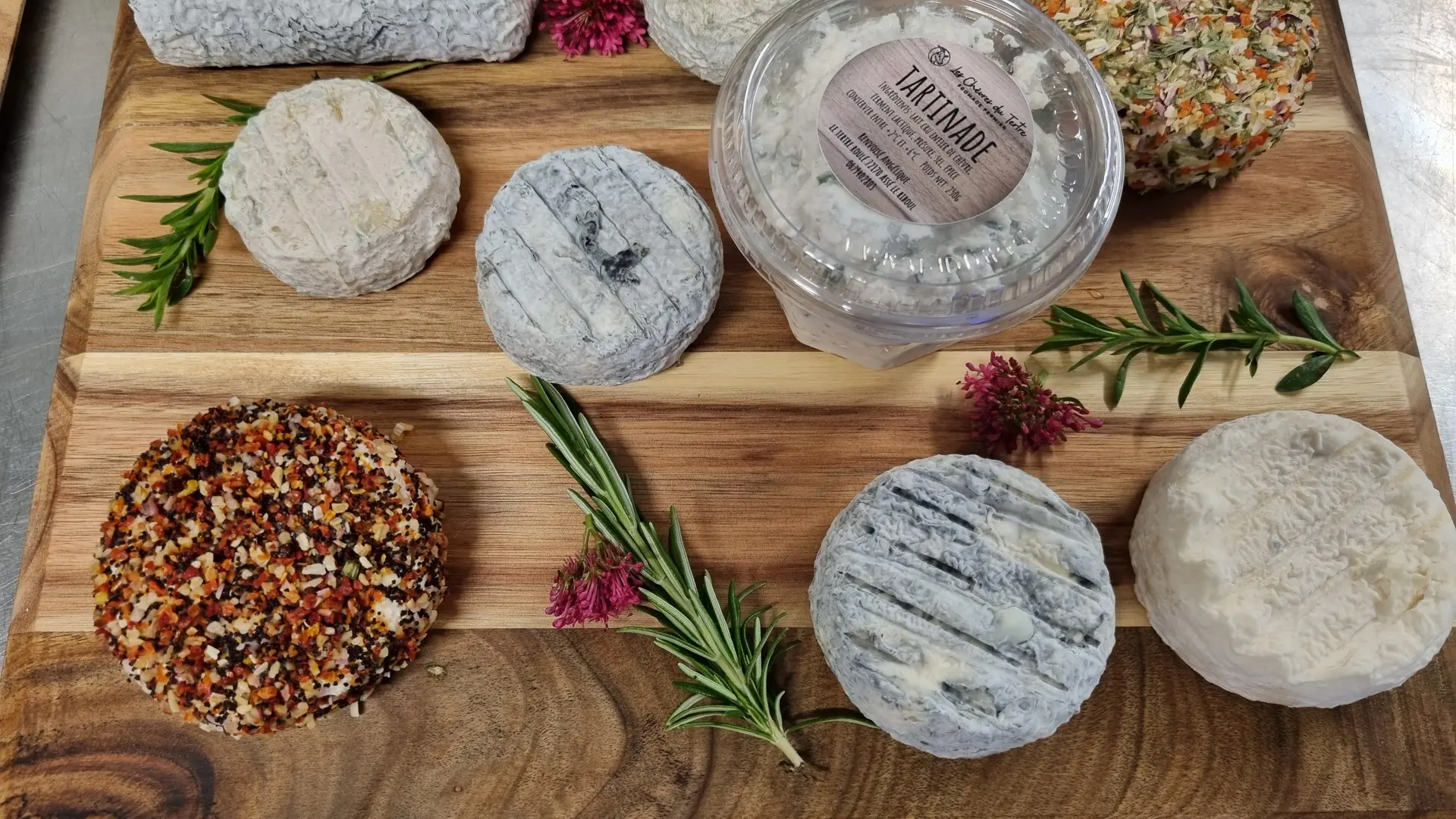 Les Chèvres du Tertre - Assé-le-Riboul - plateau fromage