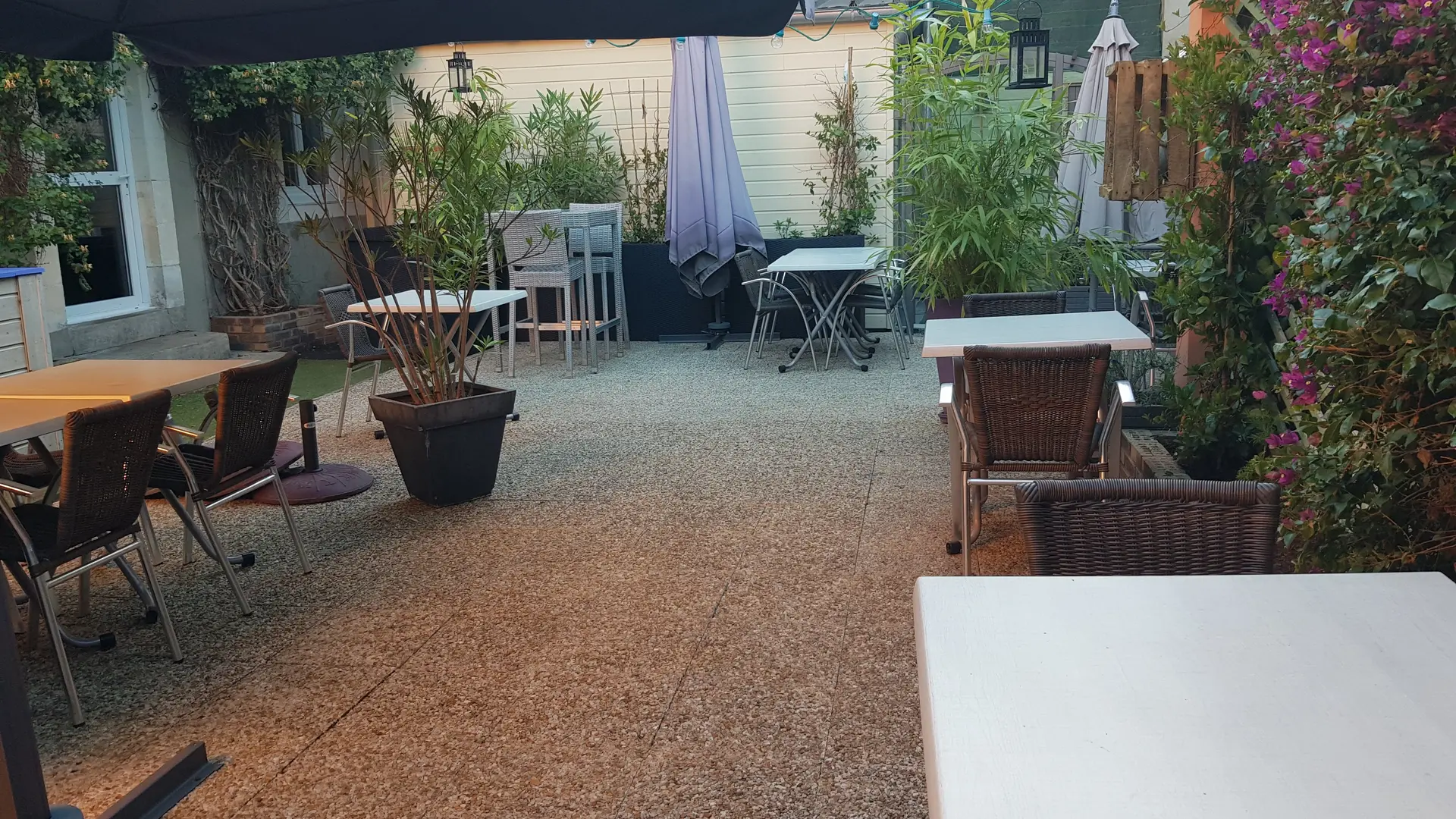 notre terrasse intérieure
