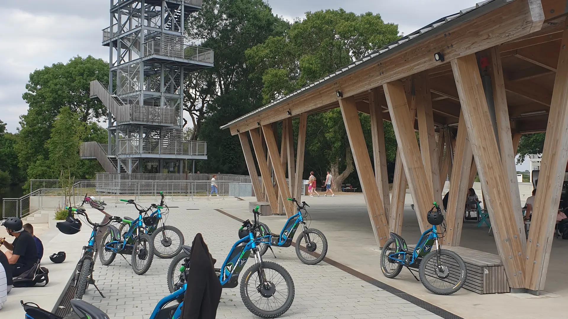 balabe trottinette et visite au belvedère